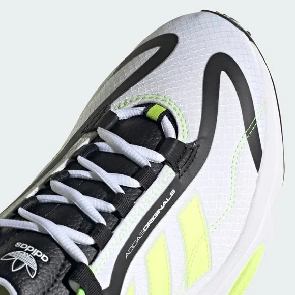 Adidas Ozweego Low Mens Casual Athletic Shoes White Yellow H04533 NEW Multi Sz - Picture 10 of 10